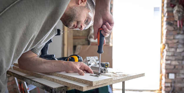 Maquinaria para bricolaje en madera para casa, aprendizaje para fabricar  muebles