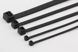 Brida de nylon negra 4,8x290/300mm (100 unidades) INDEX - Ferretería  Campollano